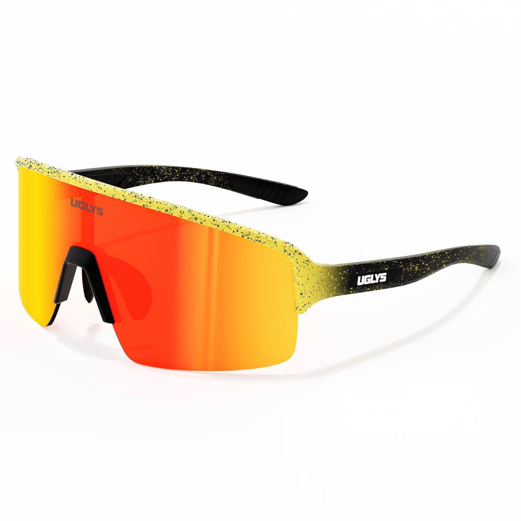 UGLYS™ Sunstroke sunglasses with black frames and tinted lenses, stylish eyewear by UGLYS EYEWEAR.