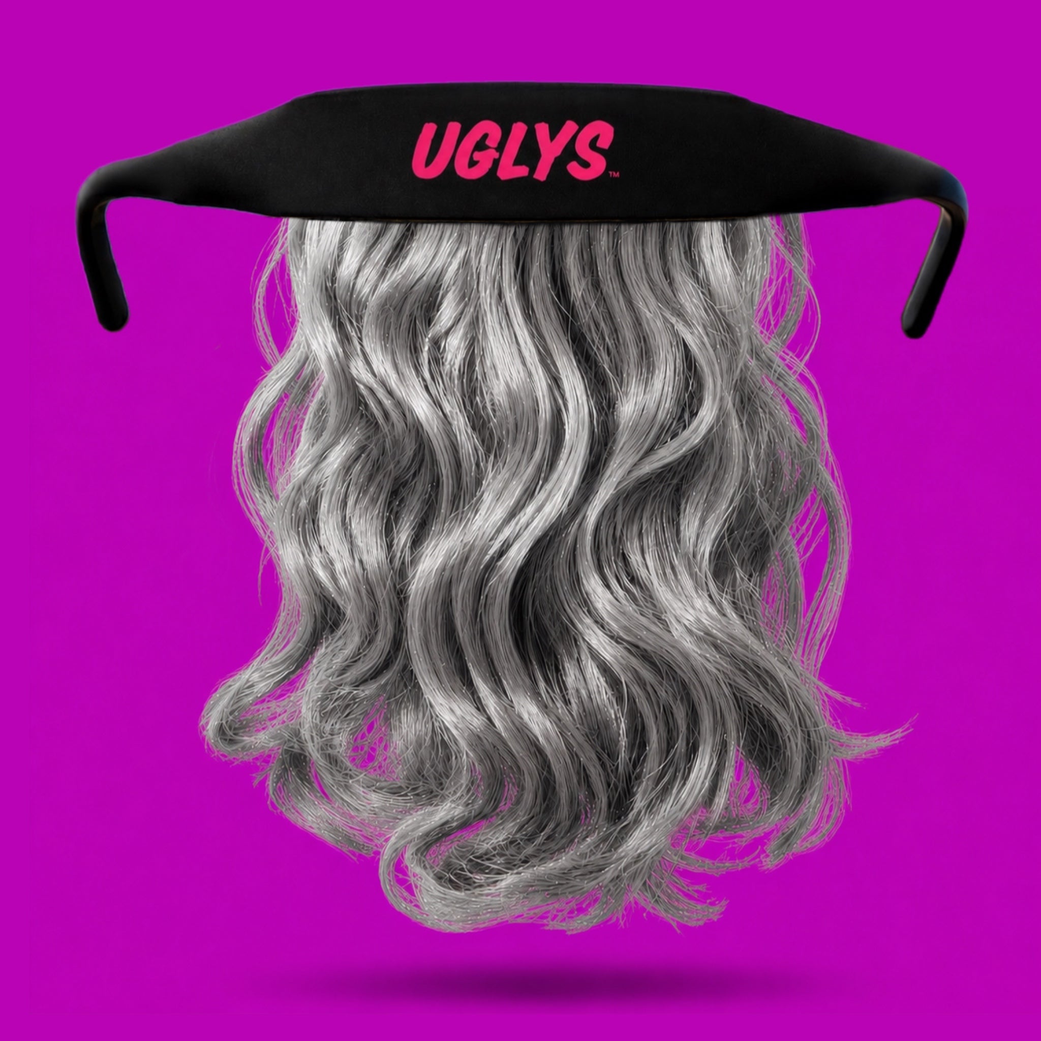 UGLYS™️ Double Wide Sunglass Strap-On Mullet
