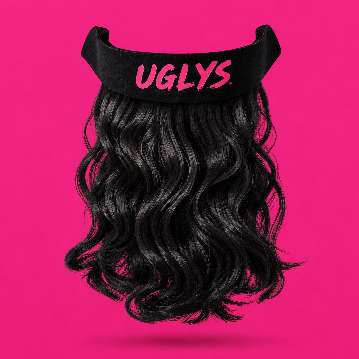 UGLYS™️ Blackout Sunglass Strap-On Mullet