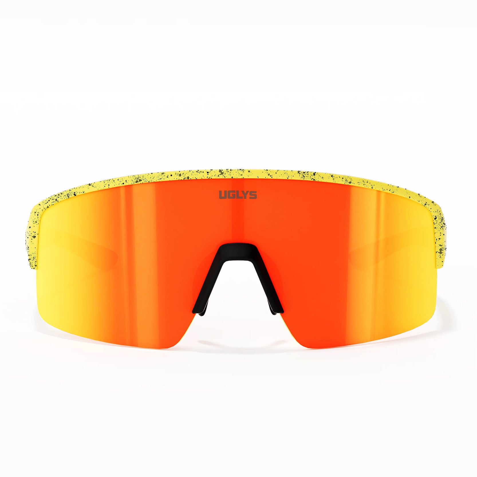 UGLYS™ Sunstroke sunglasses with sleek black frames and tinted lenses, stylish eyewear from UGLYS EYEWEAR.