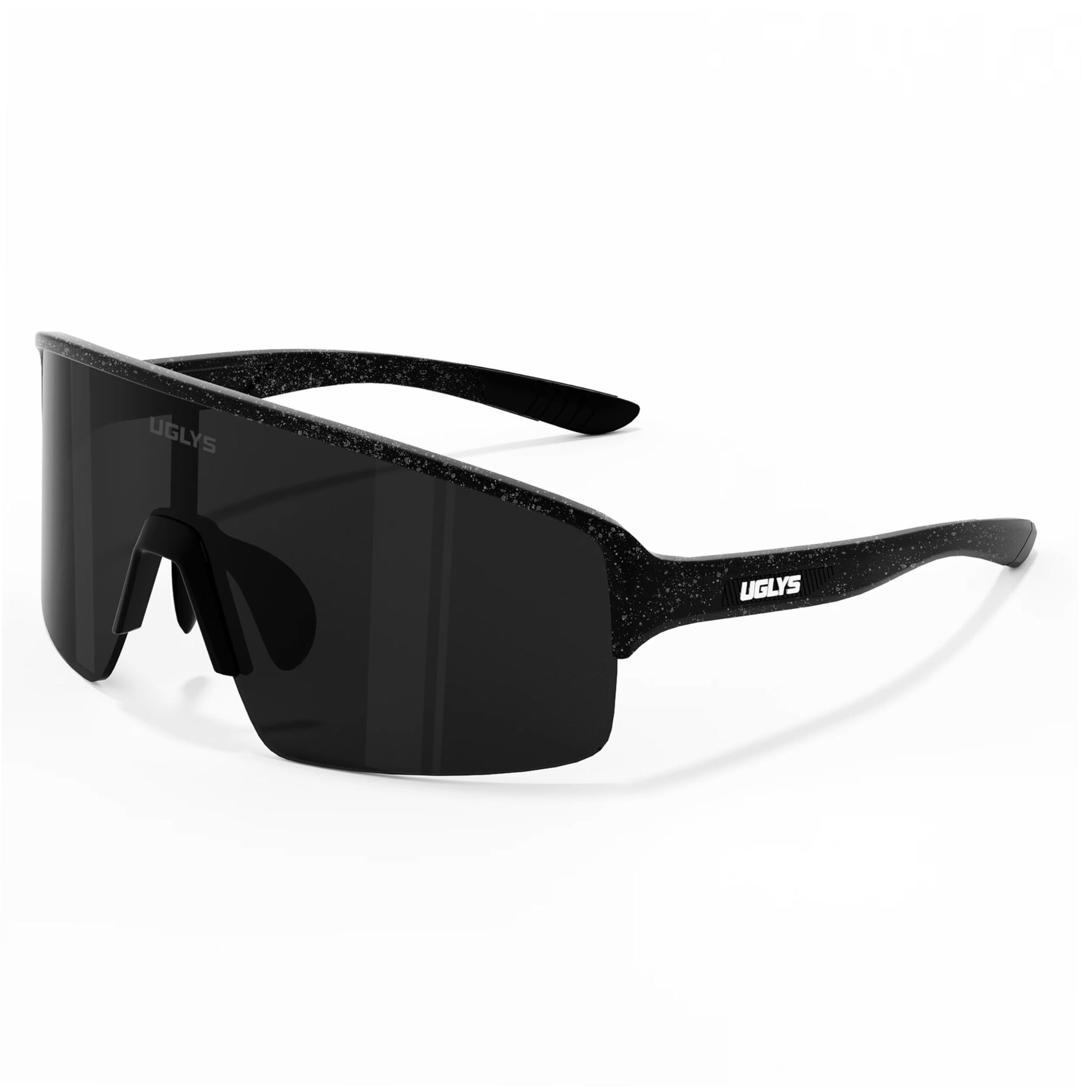 UGLYS™️ OG Blinders sunglasses with black frames and tinted lenses, stylish eyewear by UGLYS EYEWEAR.