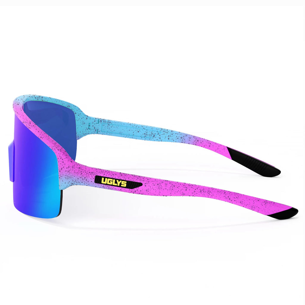 UGLYS EYEWEAR UGLYS™ Glow Job sunglasses with glowing frames and tinted lenses, stylish accessory for nighttime wear