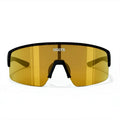 UGLYS™ Gold Standard sunglasses with gold-colored frame and dark tinted lenses, stylish eyewear from UGLYS EYEWEAR.