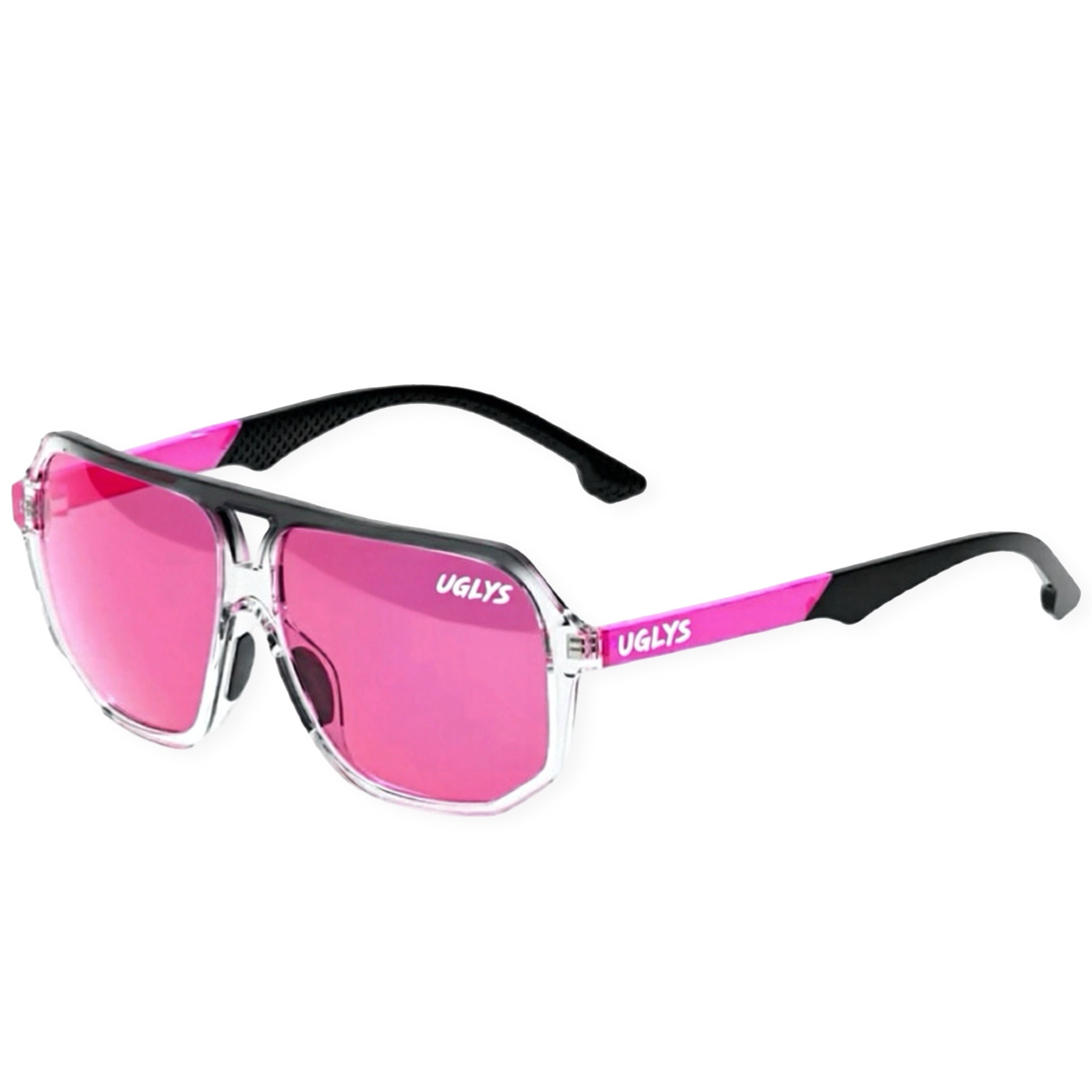 UGLYS Super Casuals Riviera sunglasses by UGLYS EYEWEAR with round frames and tinted lenses, displayed on a neutral background.