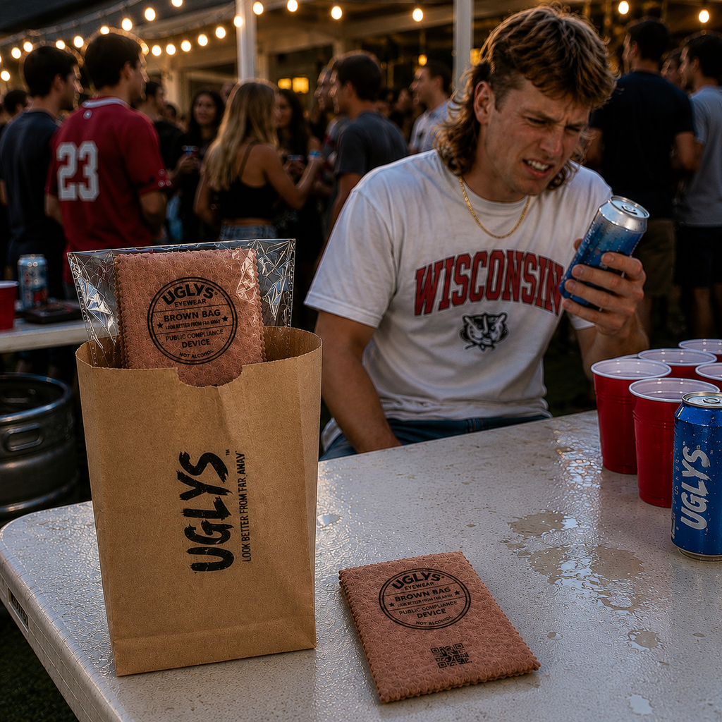 UGLYS™️ Brown Bag Koozie