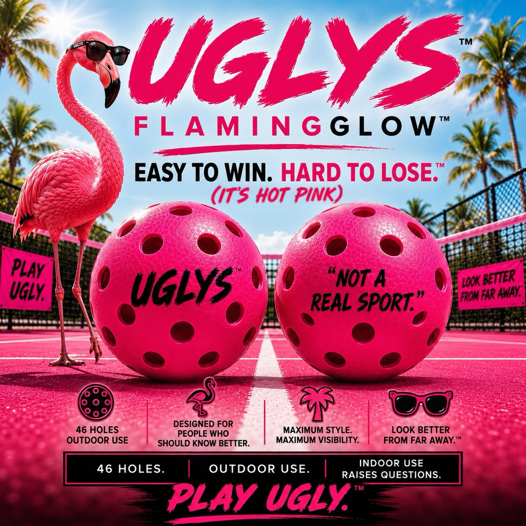 UGLYS Flaminglow Pickleball Balls
