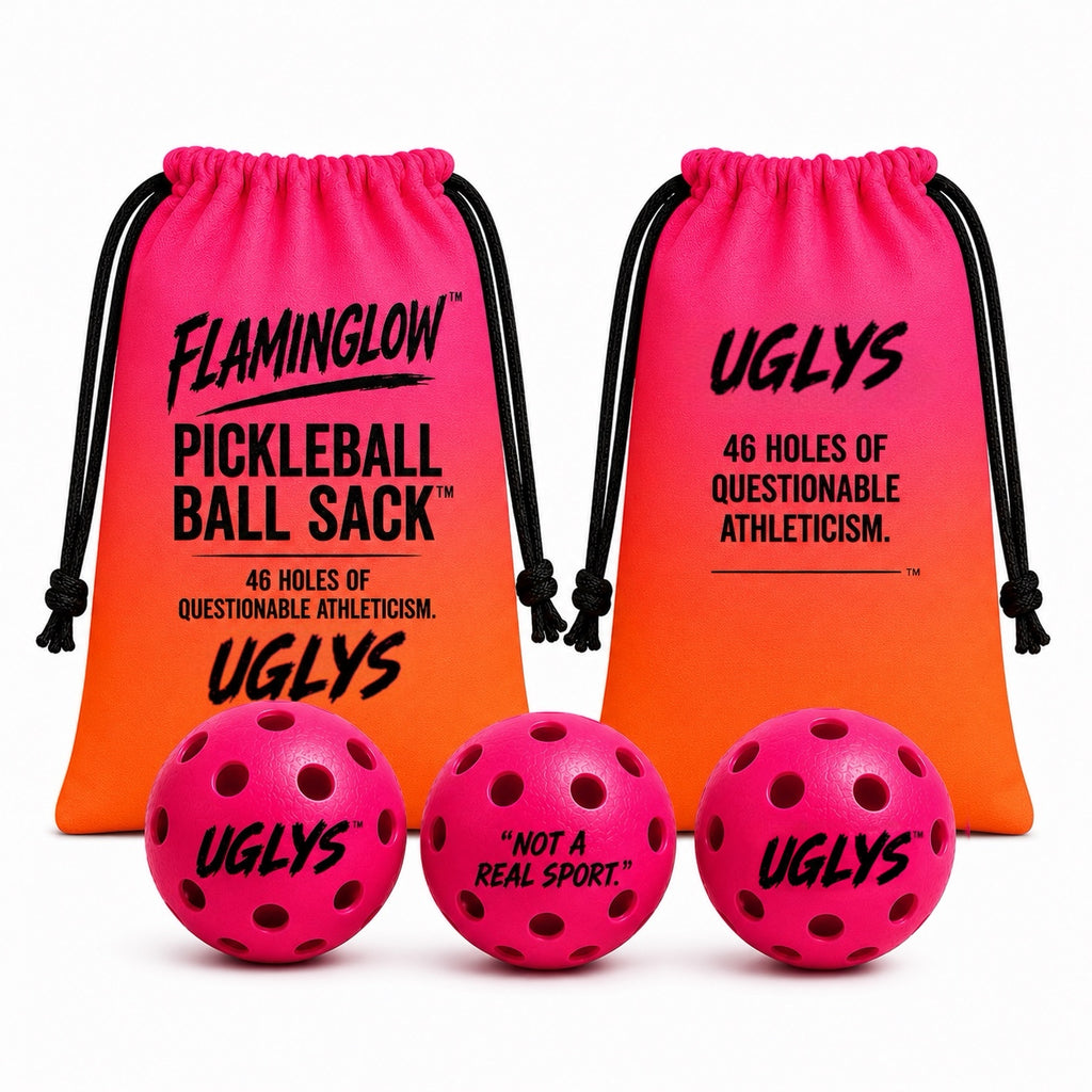 UGLYS Flaminglow Pickleball Balls