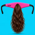 UGLYS™ Sunglass Strap-On Pony by Uglys Eyewear, featuring colorful strap and plush pony design attached to sunglasses.